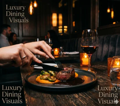 Luxury Dining Visuals - Restaurant Marketing